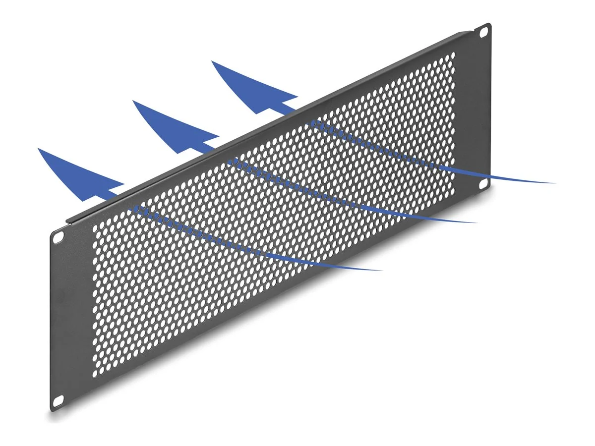 DELOCK 48,26cm Blindpanel mit Löchern 3