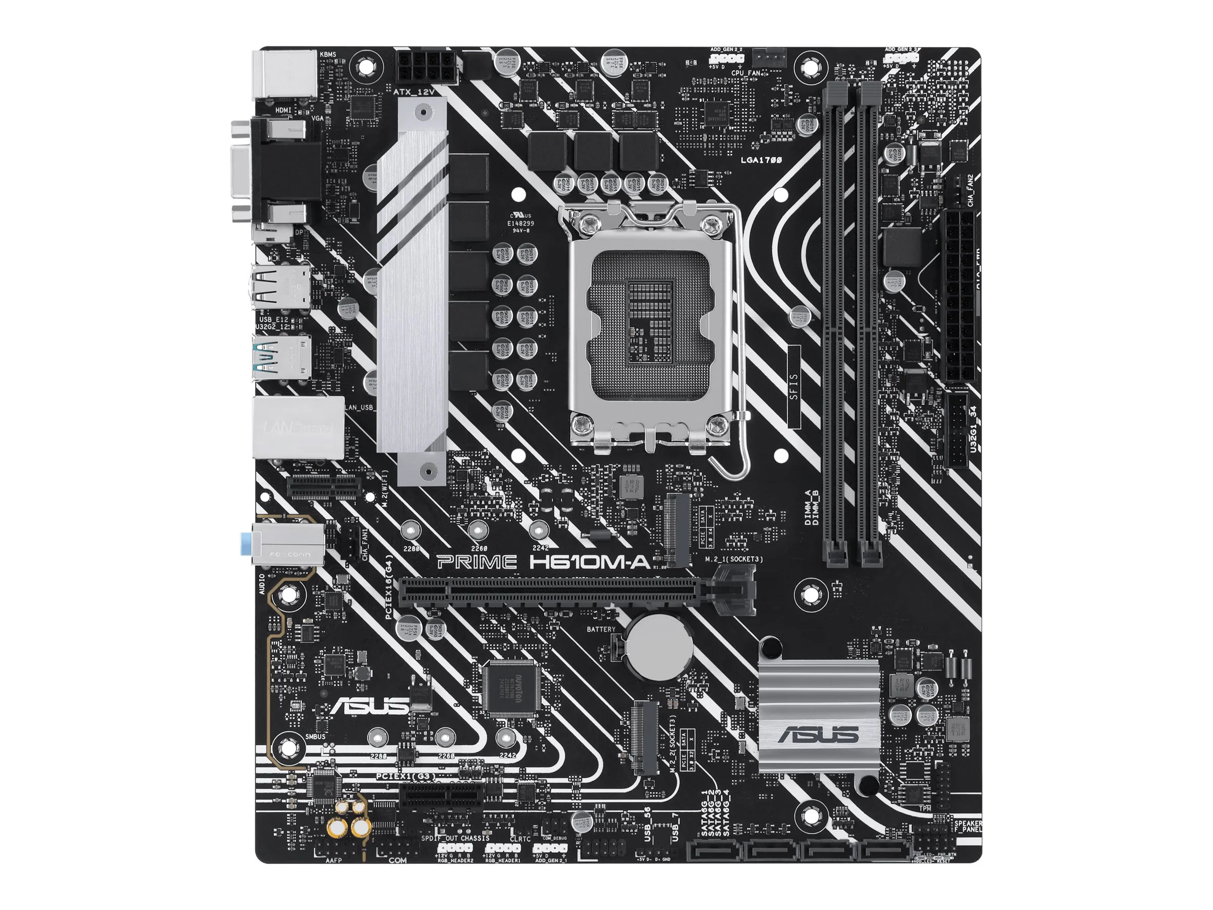 ASUS PRIME H610M-A-CSM LGA1700 2DDR5 MB