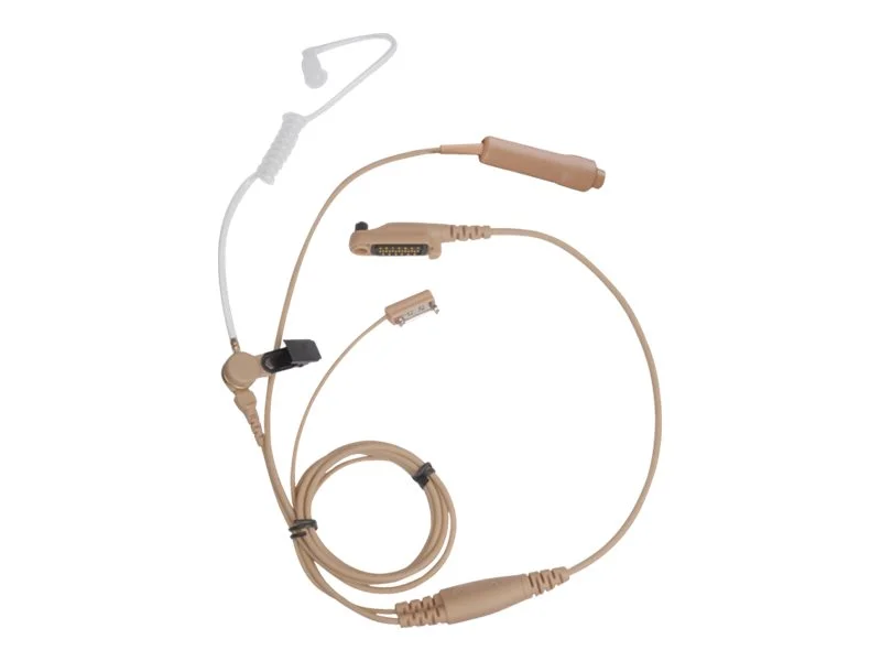 HYTERA Ohrhörer mit Schallschlauch Beige