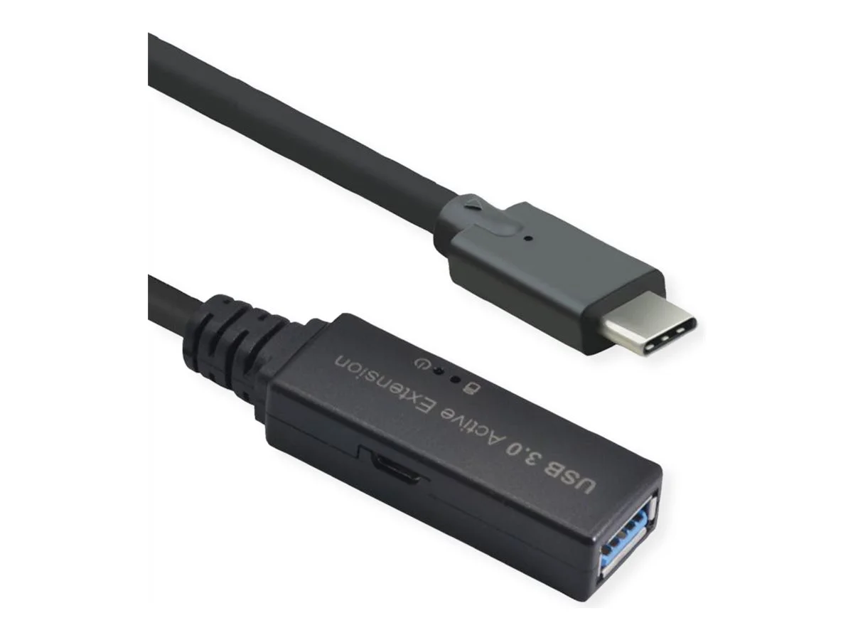 ROLINE USB 3.2 Gen 1 Aktives Repeater 5m