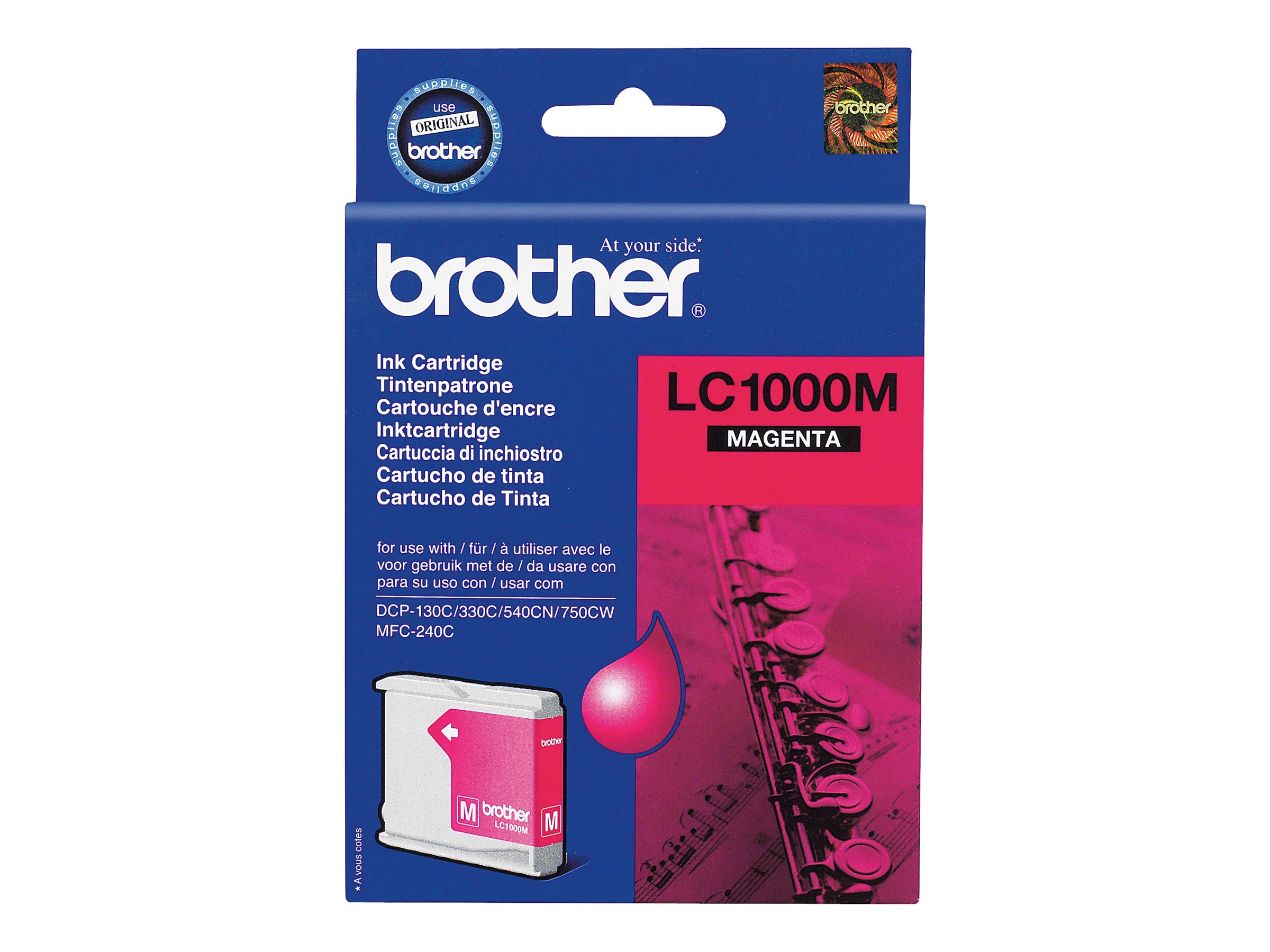 BROTHER LC1000M Tinte magenta 400Seiten