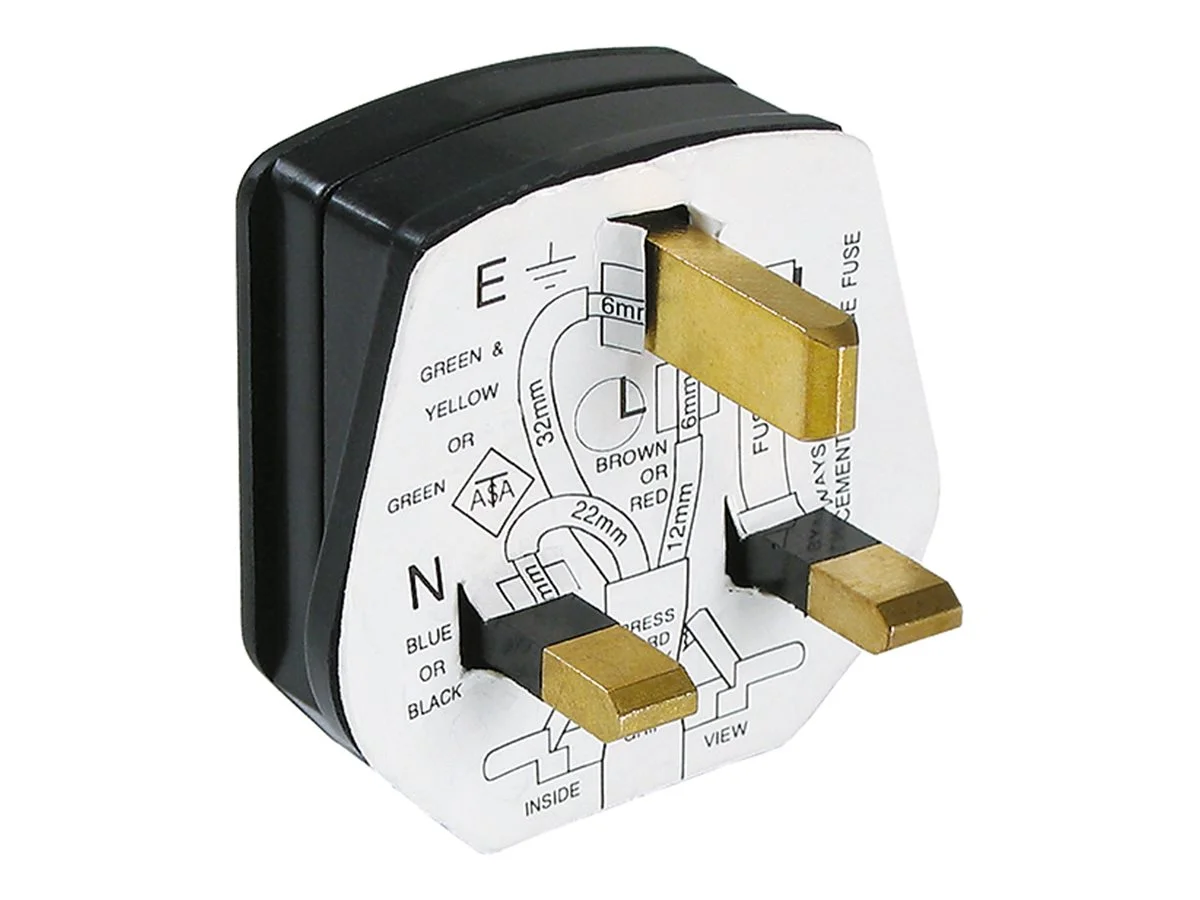 BACHMANN Schutzkontaktstecker England/UK