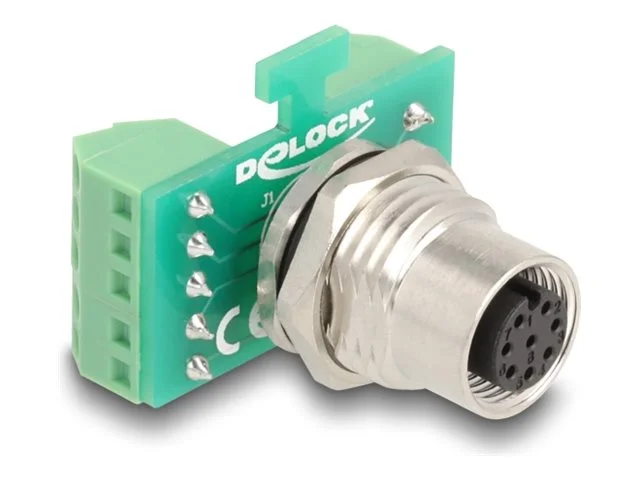 DELOCK M12 ubergabemodul 8 Pin zu 9 Pin