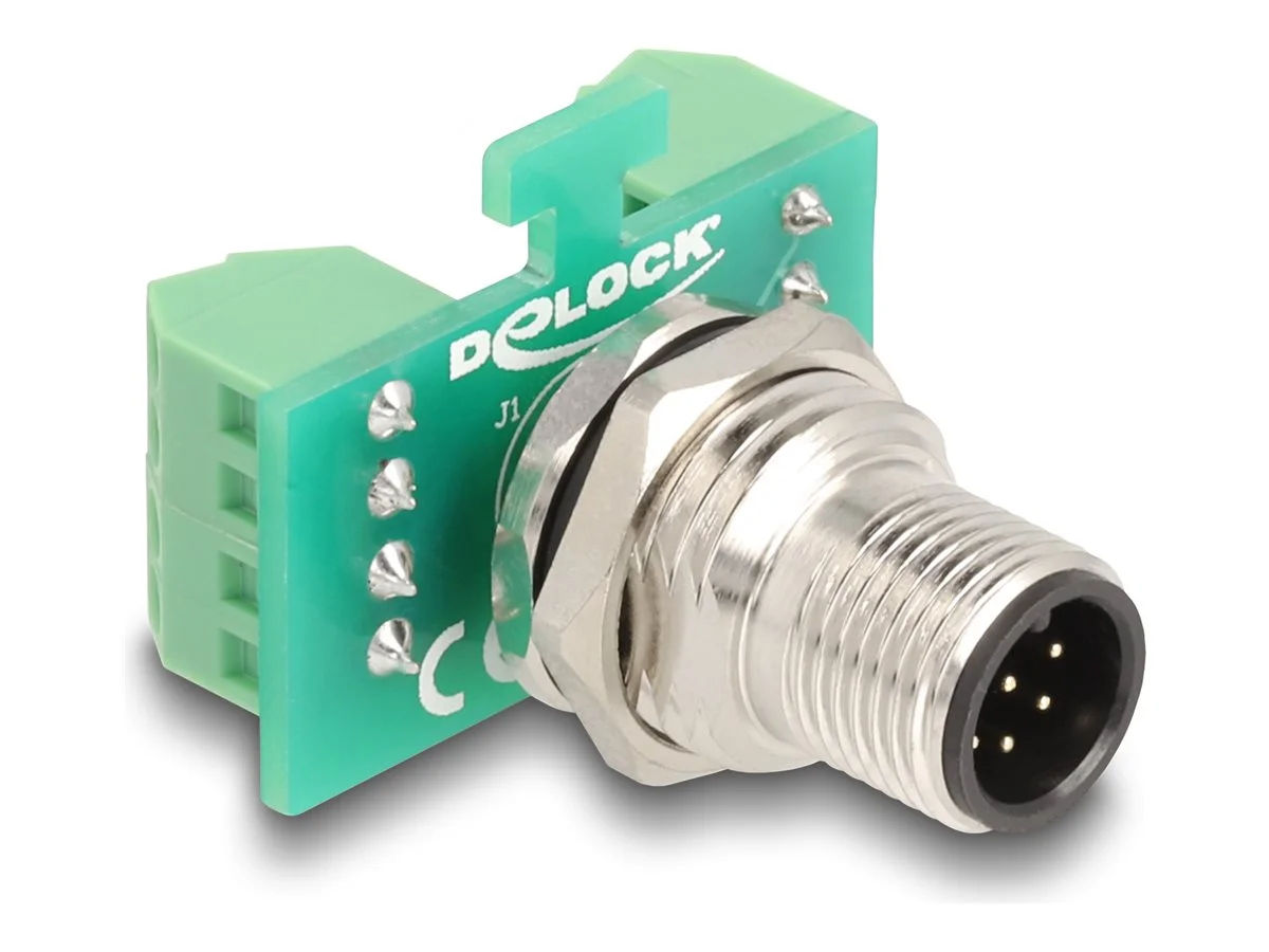 DELOCK M12 ubergabemodul 8 Pin zu 9 Pin