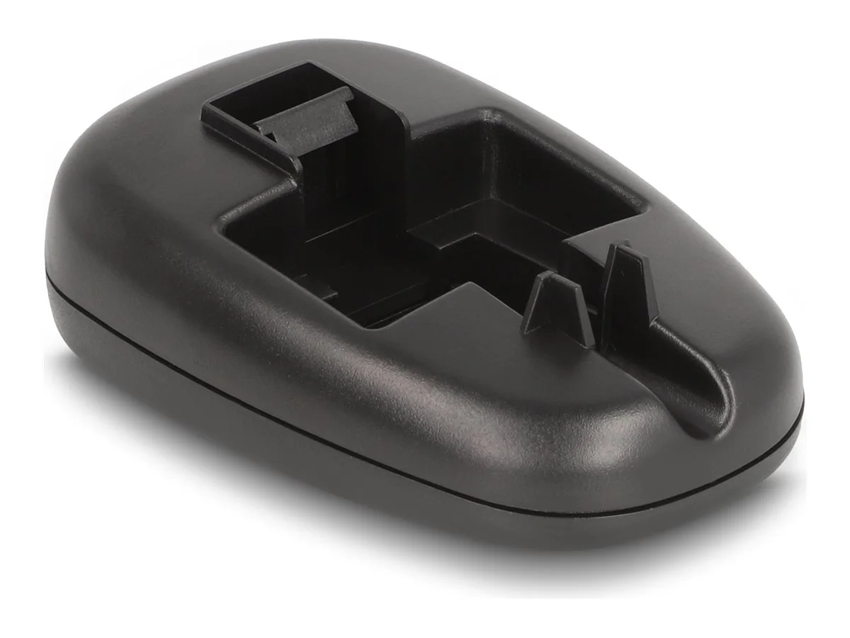 DELOCK Keystone Auflegehalterung schwarz