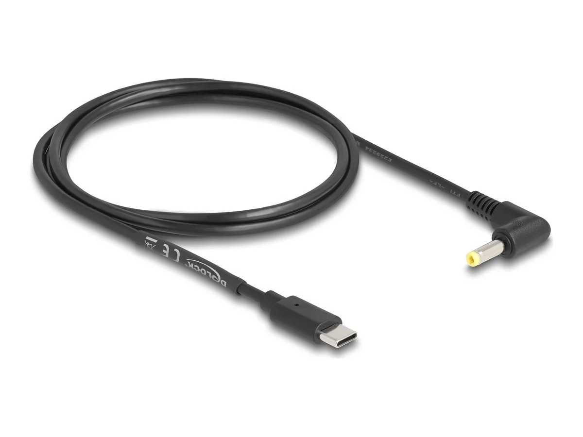 DELOCK USB Type-C Stromkabel DC4,0x1,7mm