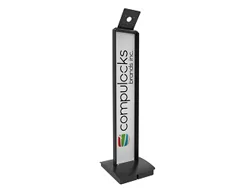 Vesa Brandable Floor Stand - Black
