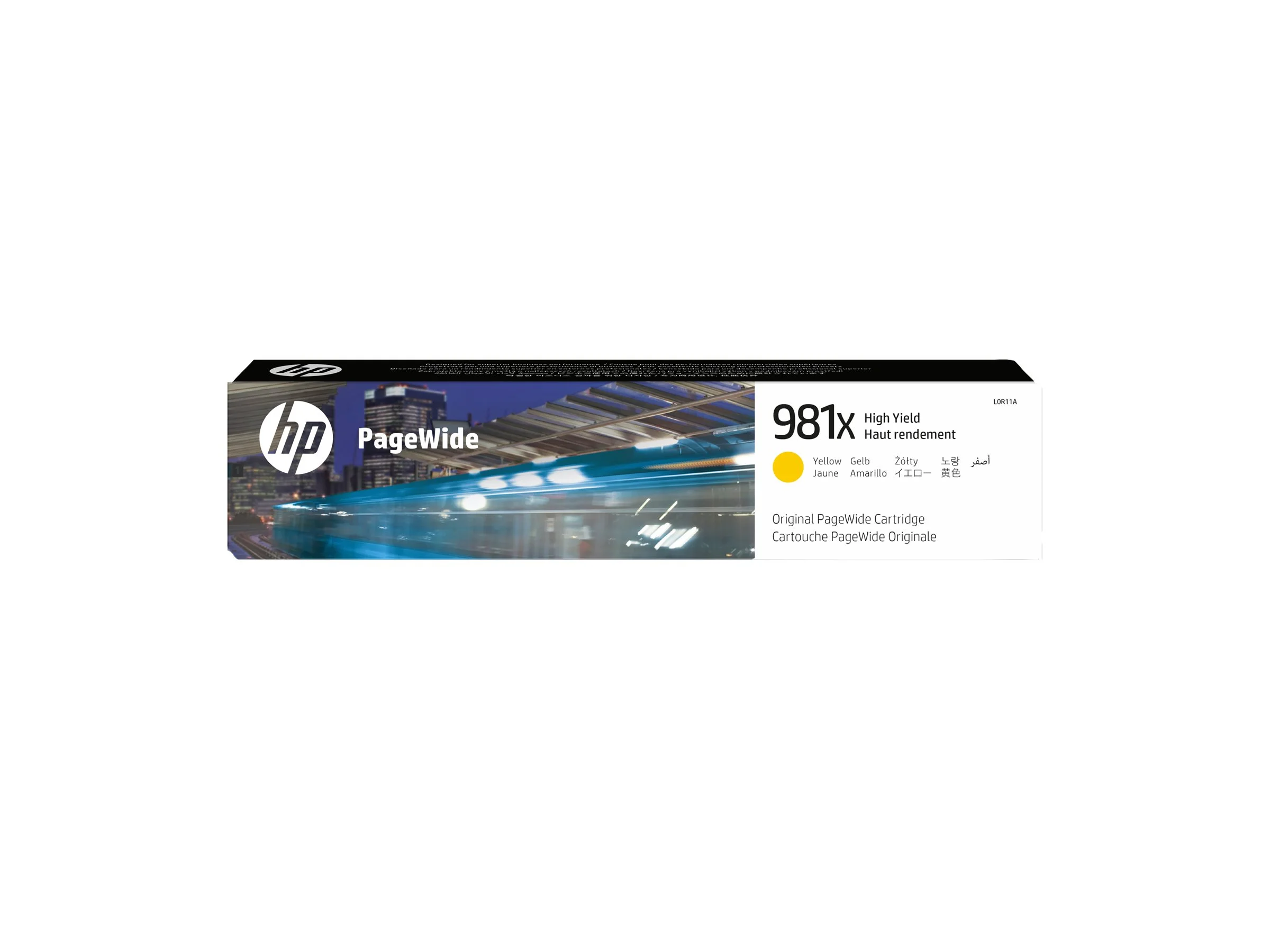 HP 981X XL Gelb PageWide Cartridge