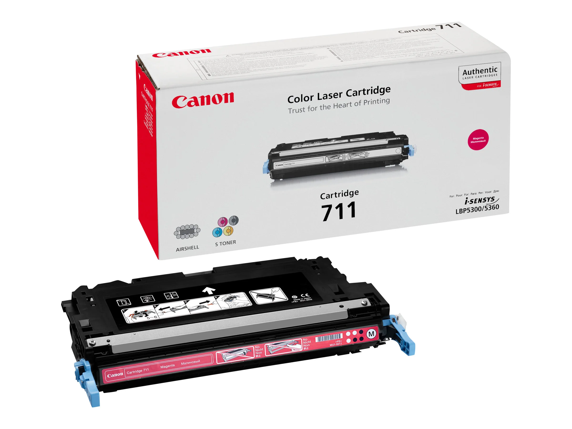 CANON CRG-711M Toner magenta 6000 Seiten
