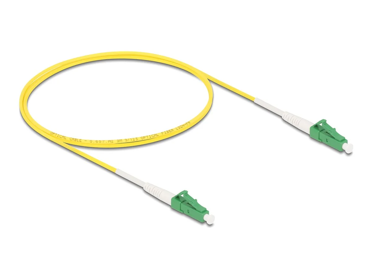 DELOCK Kabel LC-APC zu LC-APC OS2 1m