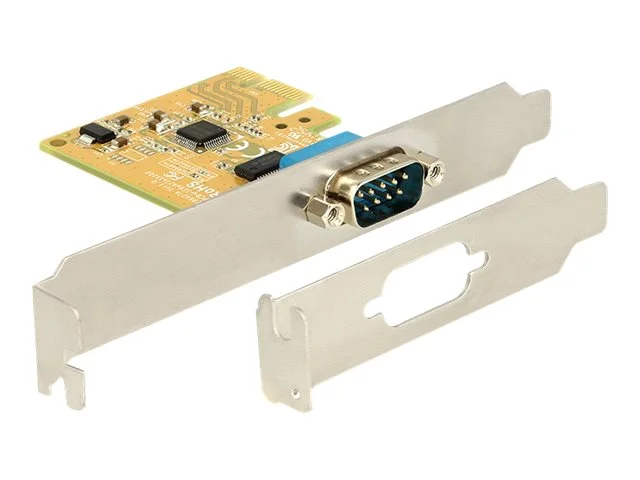 DELOCK PCIe x1 Seriell 1x + Low profil