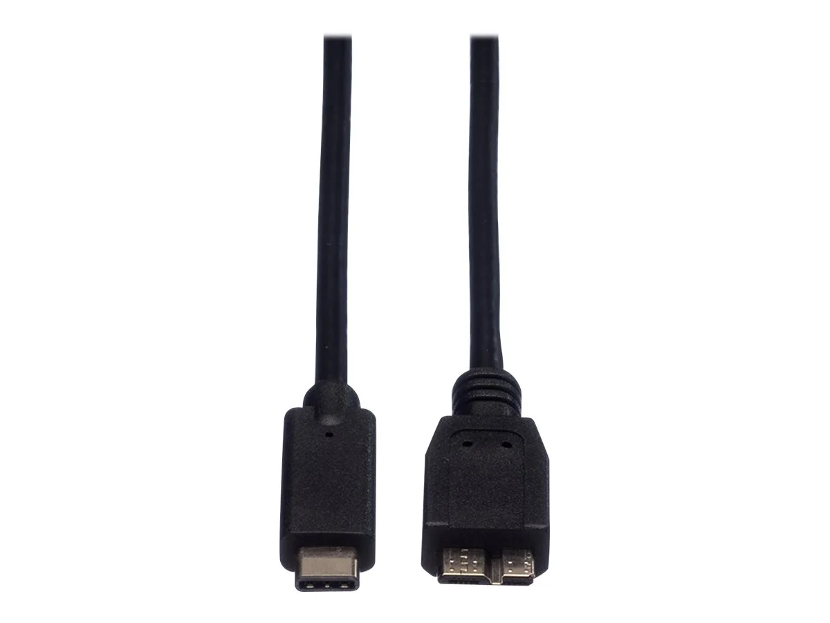 ROLINE USB 3.2 Gen 1 Kabel C-MicroB 0,5m