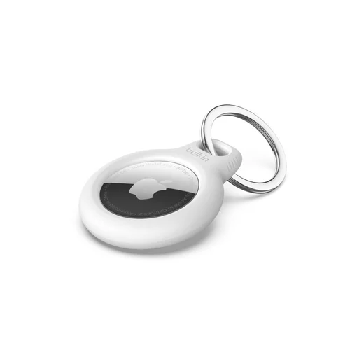 Keyring For Apple AirTag White
