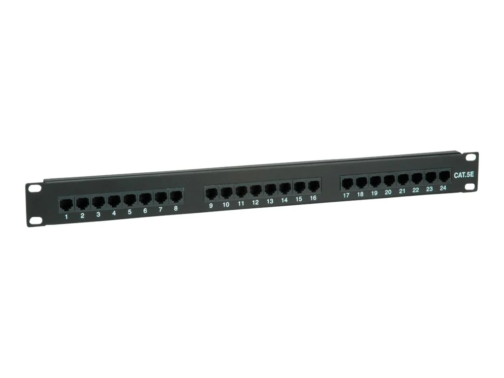 VALUE Kat.5e Class D 48,28cm-Patchpanel