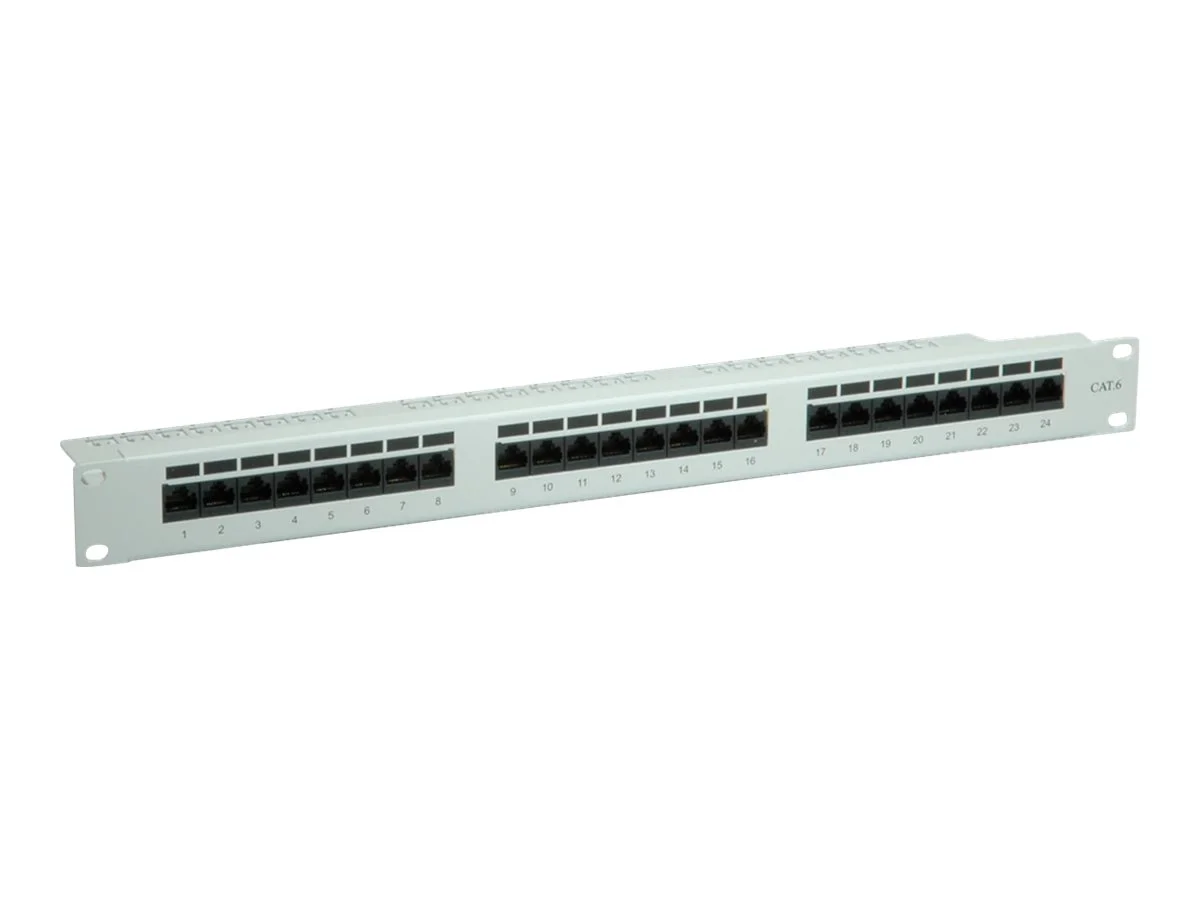 VALUE Kat.6 Class E 48,26cm-Patchpanel