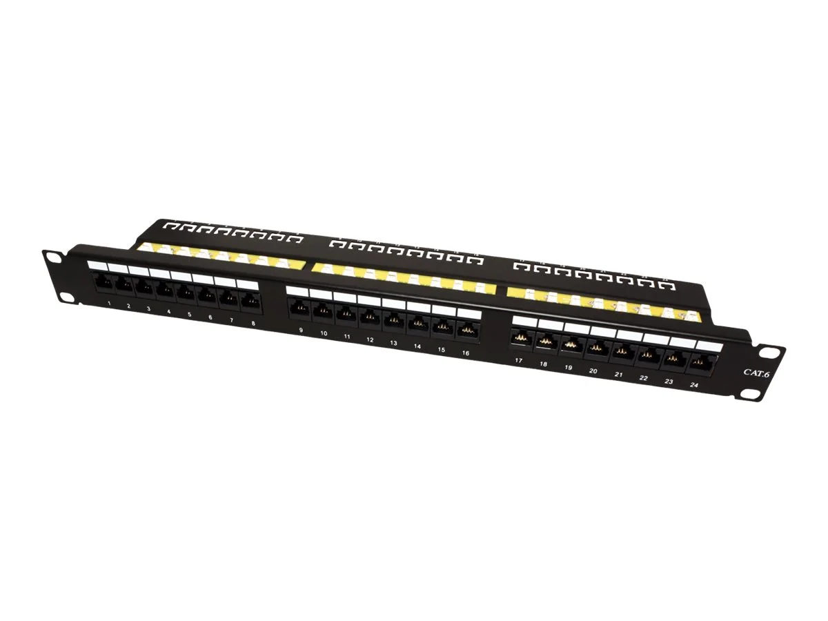VALUE Kat.6 Class E 48.26cm Patchpanel