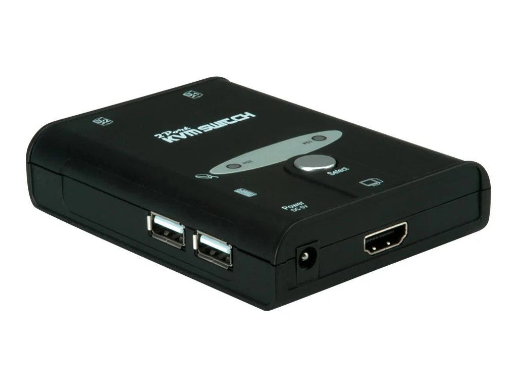 VALUE KVM Switch 1U - 2 PCs HDMI USB