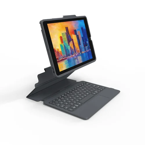 KBD Pro Keys W/ Trackpad German F/ Apple iPad 10.2 Black/Gray