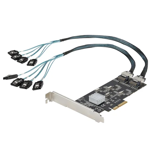 8 Port SATA 6GBPS Pcie Card .