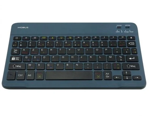 Universal French Bluetooth Keyboard - Blue FR