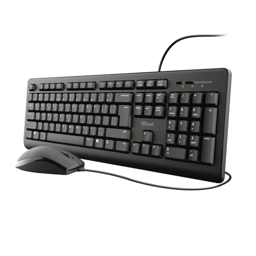 Primokeyboard And Mouse Set Qwertz Wired
