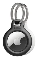2-Pack Secure Holder W/ Key Rin F/ Apple AirTag Black And White