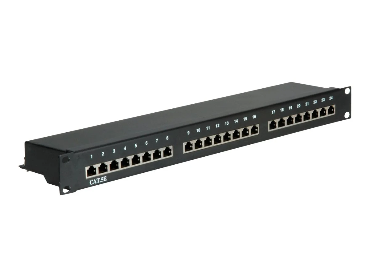 VALUE Kat.5e Class D 48.26cm Patchpanel