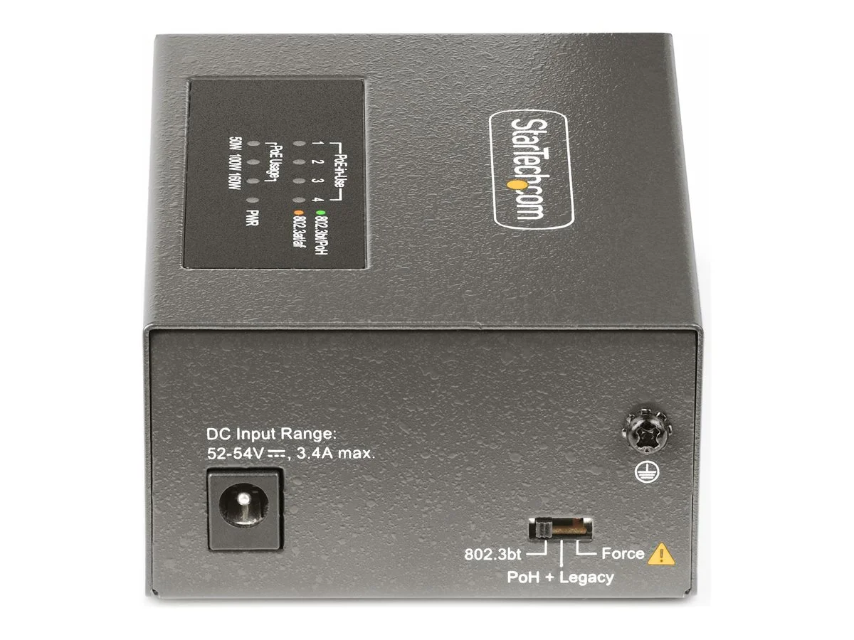 STARTECH 4-Port PoE+/PoE++ Injector 95W