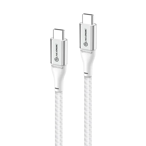 Super Ultra Cable Silver USB-C to USB-A Cable 30CM