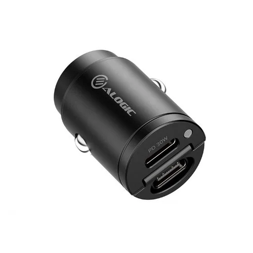 Alogic Rapid Power 30W Car Charger 2 X USB-C Ports