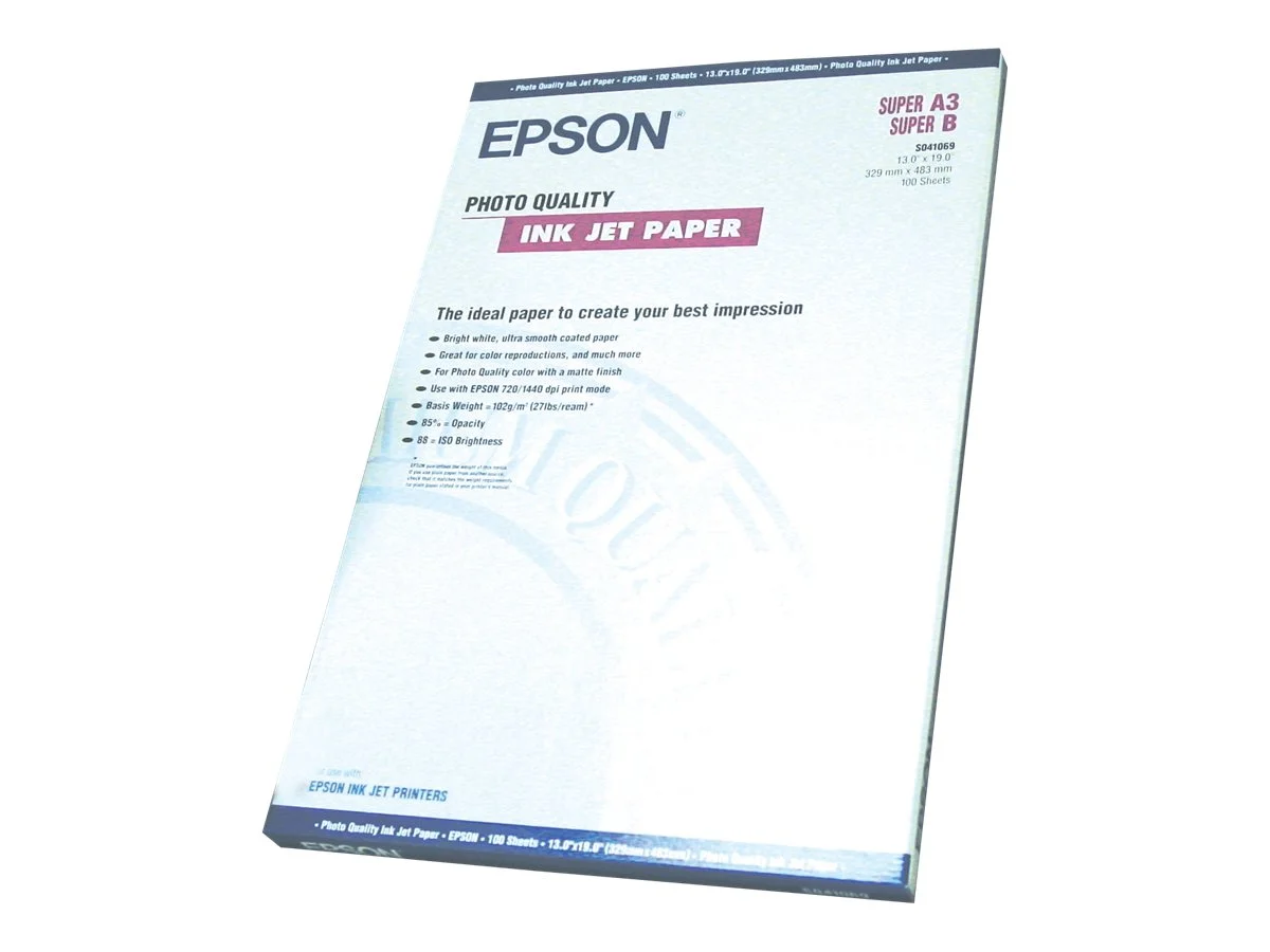 EPSON InkjetFotopapier quality A3+