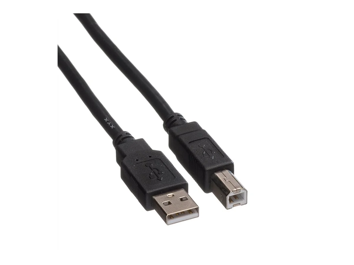 ROLINE GREEN USB 2.0 Kabel Typ A-B 0,8m