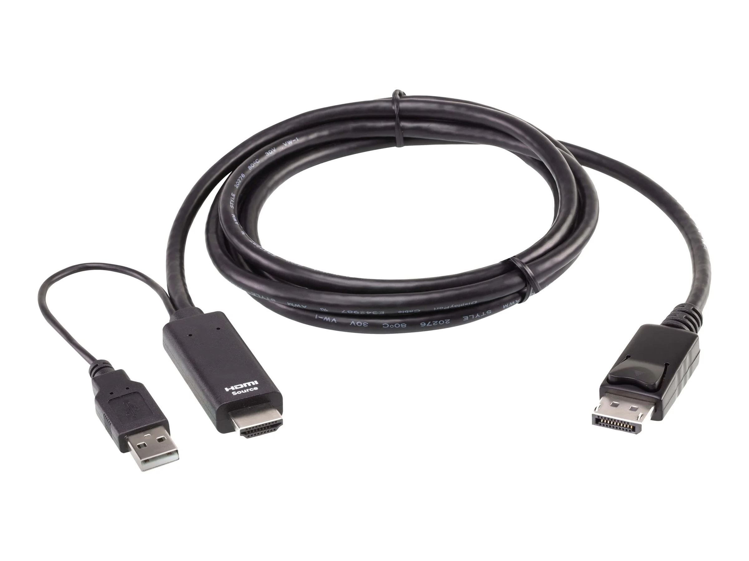 ATEN 2L-7D02HDP HDMI zu DP Kabel 1,8m