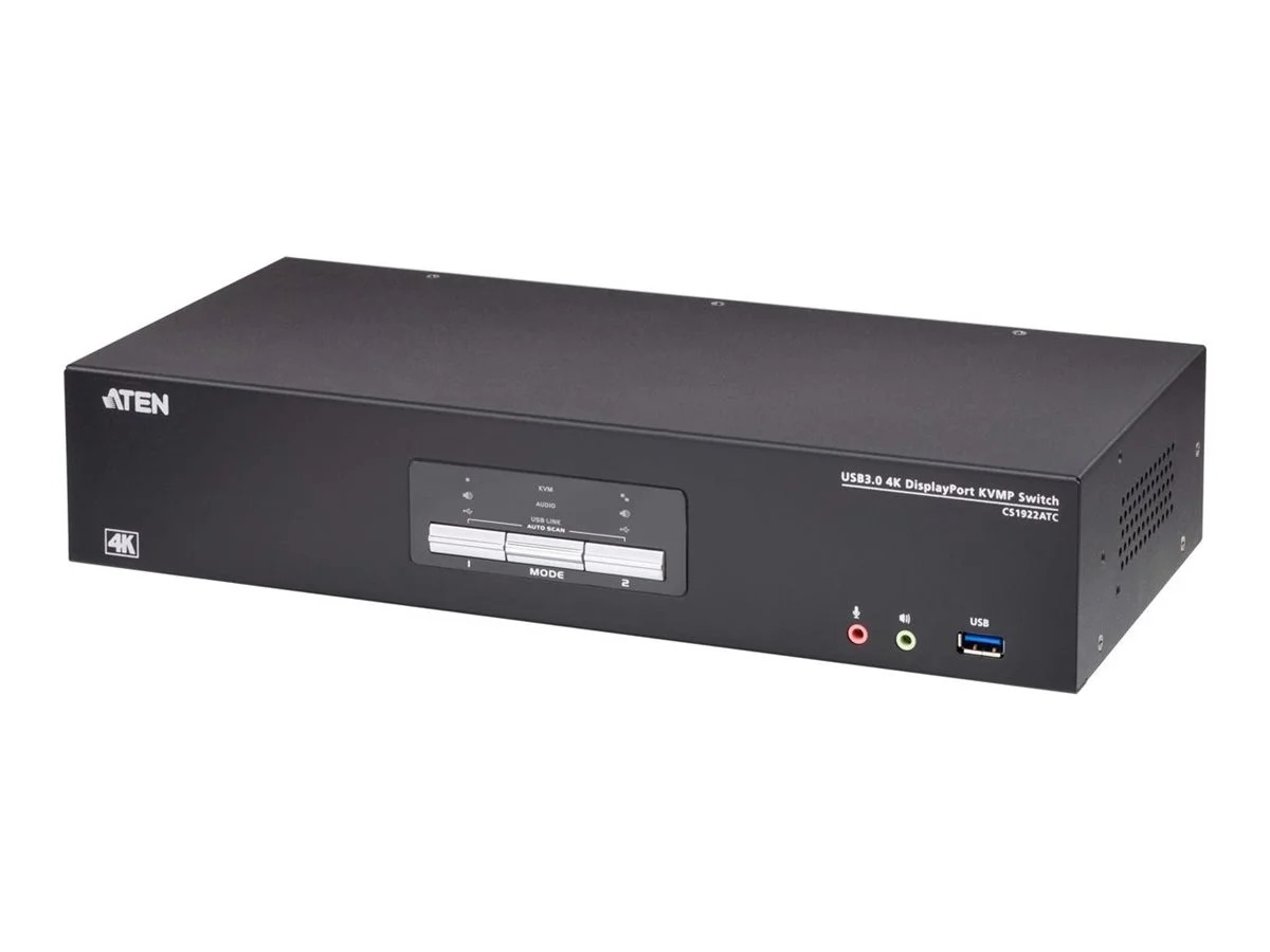 ATEN CS1922ATC 2-Port USB  DP KVM Switch