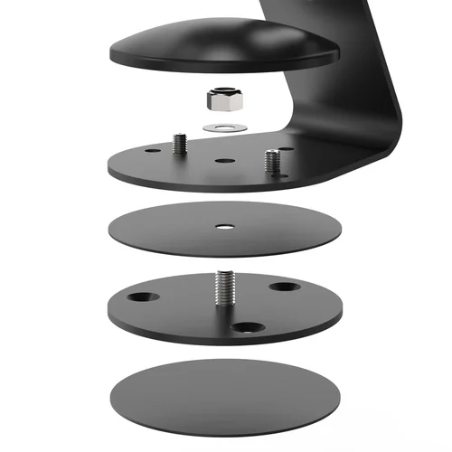 Swivel Base For Core Stand - Black