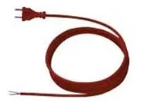 BACHMANN Neopren-Zltng. 2x1.0 5m rot