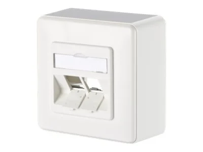 METZ CONNECT Modul Anschlussdose AP 2 Po