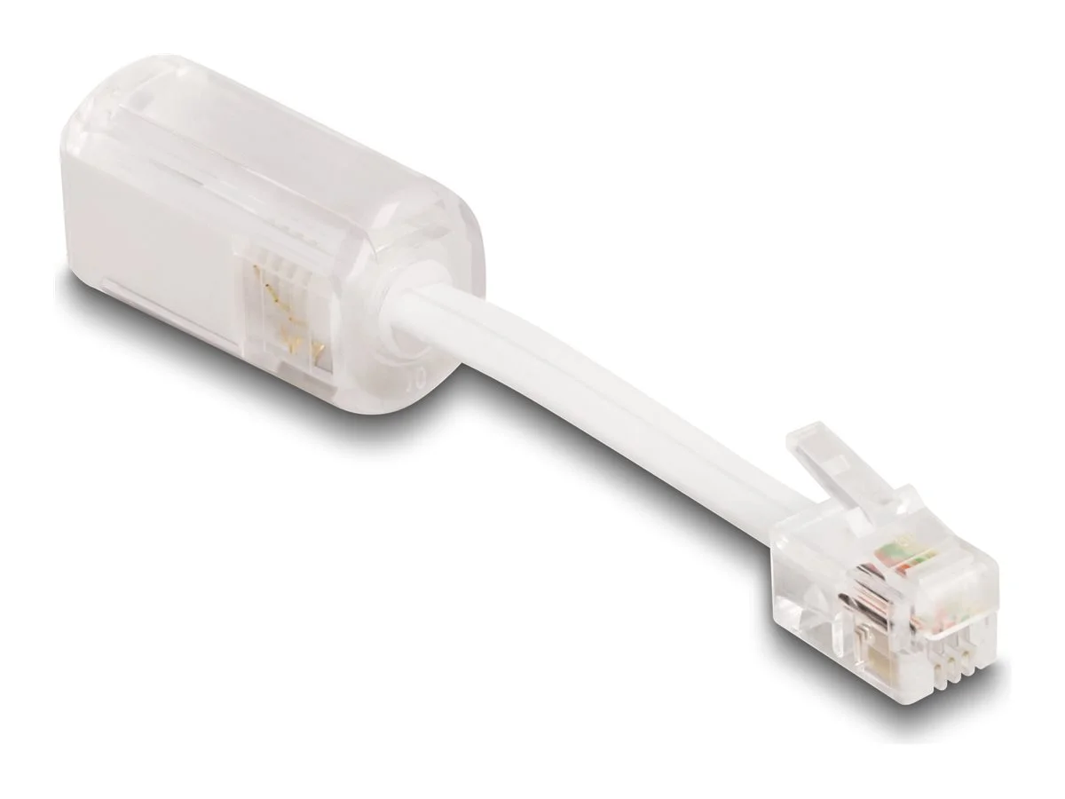 DELOCK Adap RJ10 Stecker zu RJ10 Buchse