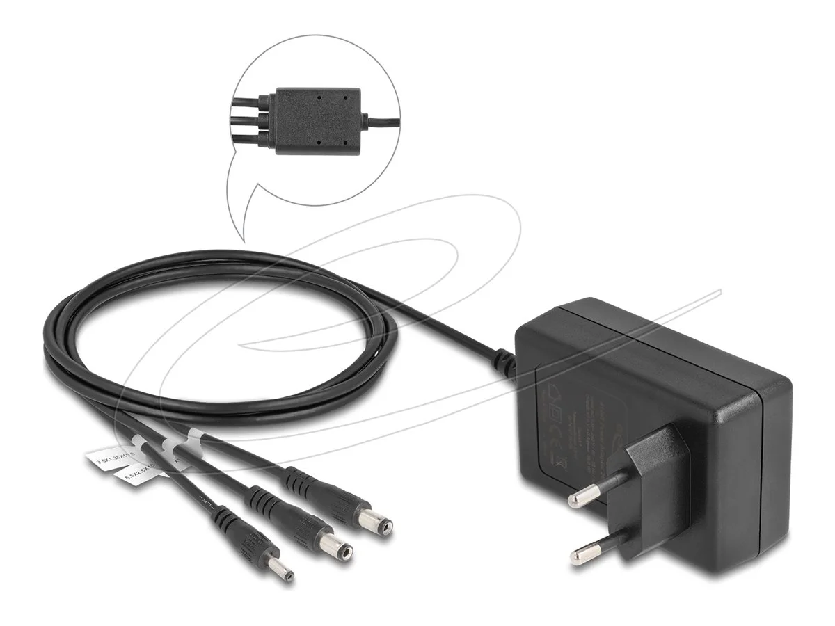 DELOCK Netzteil DC 12,0 V / 3,0A / 36,0W