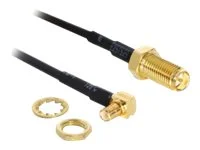 DELOCK Antennenkabel RP-SMA zum Einbau