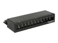DELOCK Keystone Desktop Patchpanel12Port