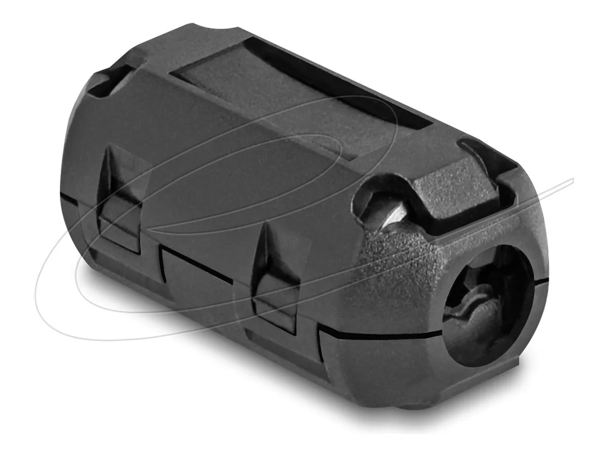 DELOCK Ferritkern 7mm 2 Stuck schwarz