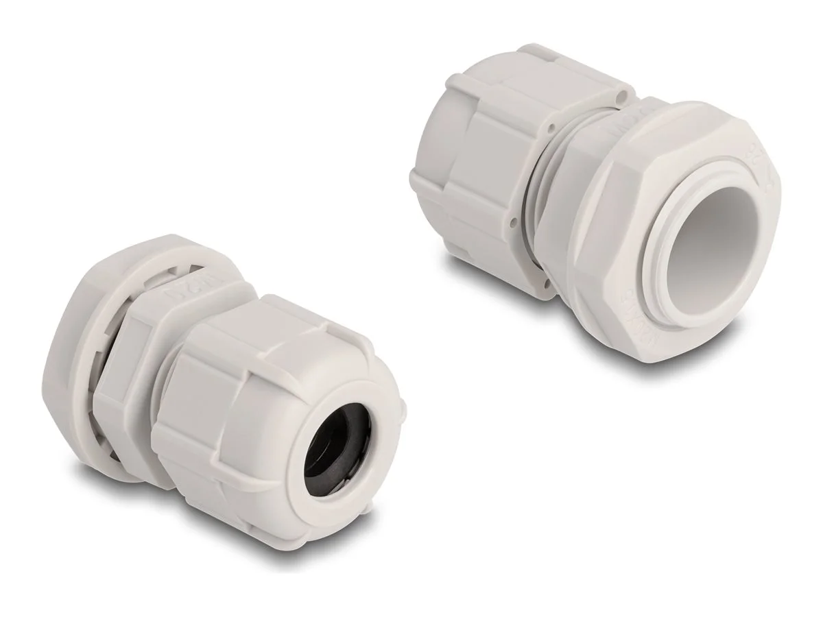 DELOCK Kabelverschraubung M20 10 St grau