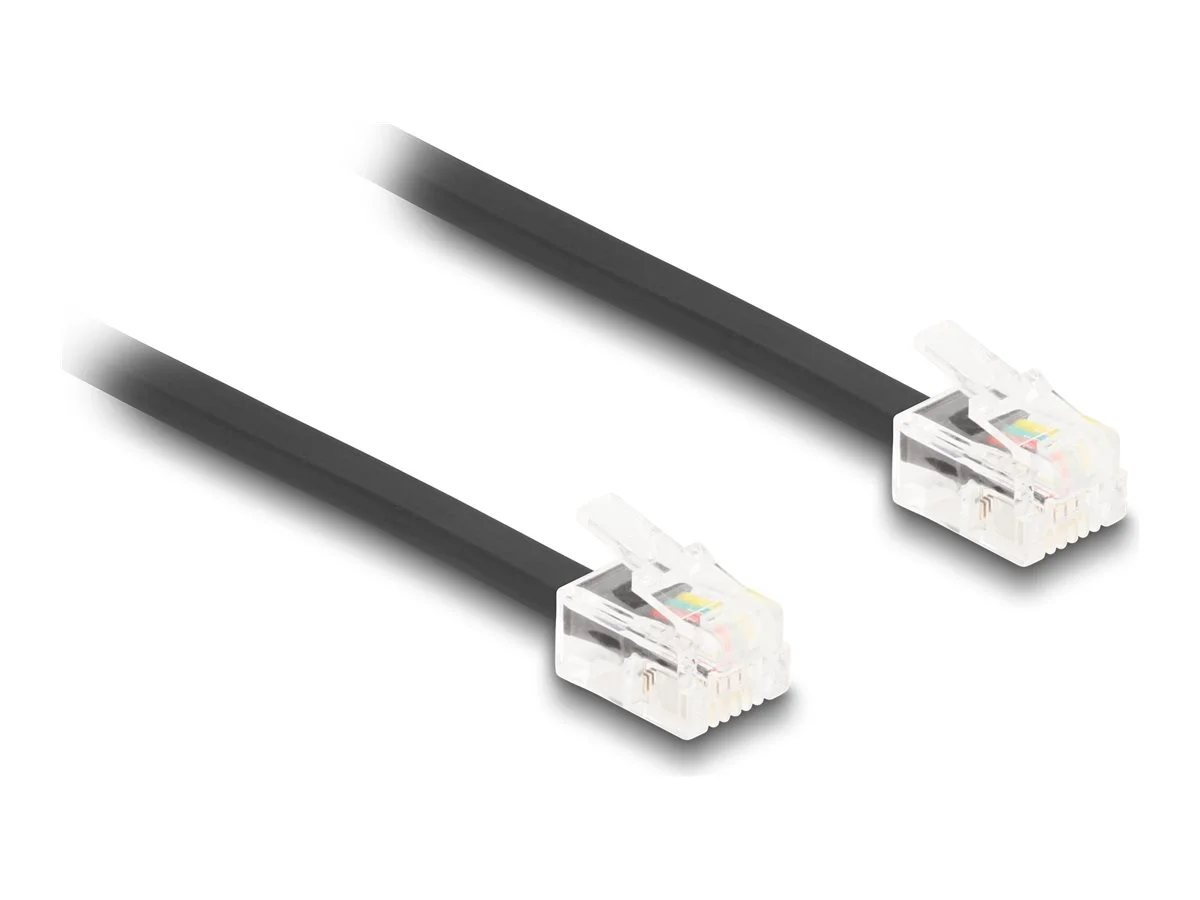DELOCK Telefonkabel RJ11 Stecker zu RJ1