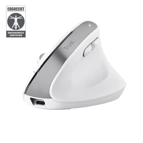 Bayo+ Ergonomic Wireless Mouse WHT