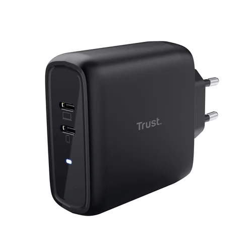 Maxo 65W 2P USB-C Charger BLK
