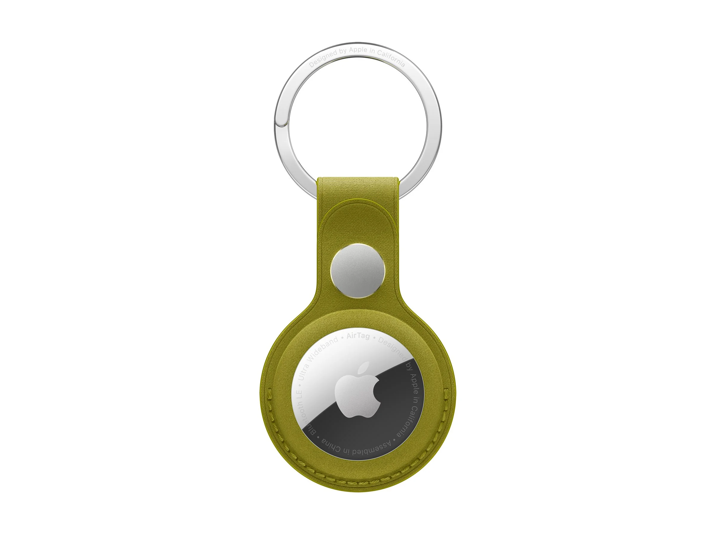 APPLE AIRTAG FINEWOV KEY RING CHARTREUSE