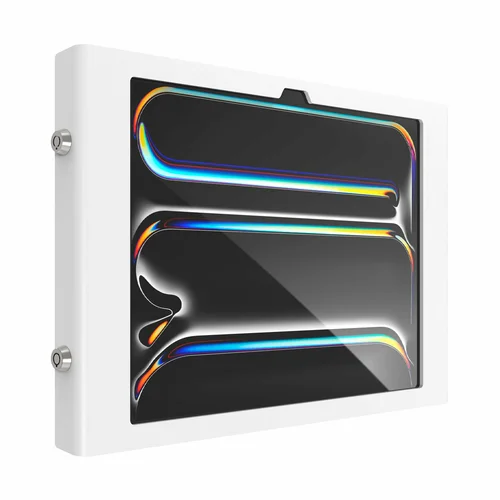iPad Pro M4 13IN (2024) Apex Secured Enclosure Wall Mount WHT