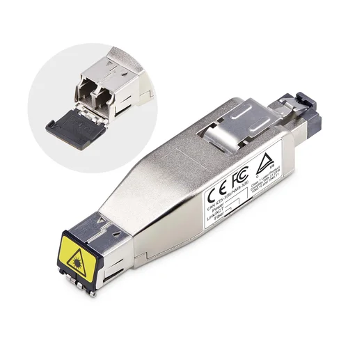 Fiber to RJ45 Media Converter POE Media Converter Dongle SMF/M