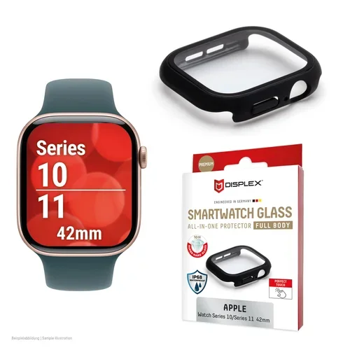Displex Full Body Apple Series 10 42MM Schwarz